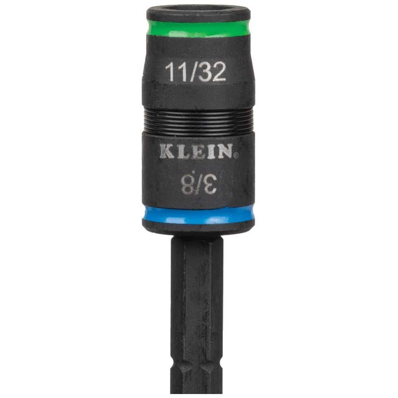 Impact Driver, 7-in-1 Impact Flip Socket Set, 6 Hex Driver Sizes plus a 1/4-Inch Bit Holder Klein Tools 32907 - NewNest Australia