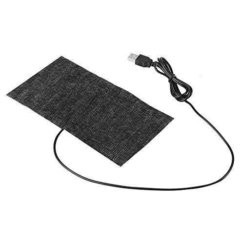 Electric Heating Pad USB Carbon Fiber Heating Mat Warm Blanket 35-45 Degrees Black Electric Heat Pad 5V for Warm Shoulder Back Pain Cramps Relief - NewNest Australia