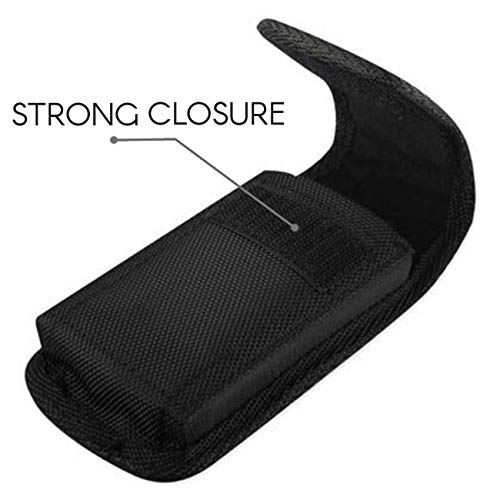 AGOZ Rugged Insulin Pump Belt Case, CGM Device, Glucose Meter, Inhaler Case, Belt Clip Pouch with Belt Loops, Vertical Protective Cover Insulin Pump Holder - NewNest Australia