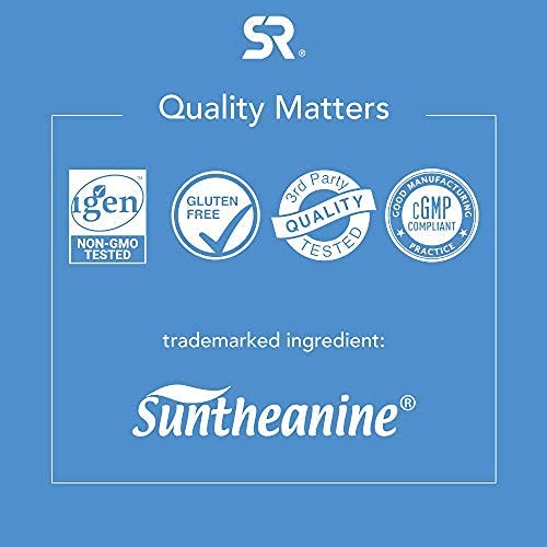 Suntheanine® L-Theanine 200mg (Double-Strength) in Cold-Pressed Organic Coconut Oil; Non-GMO & Gluten Free - 60 Liquid Softgels - NewNest Australia