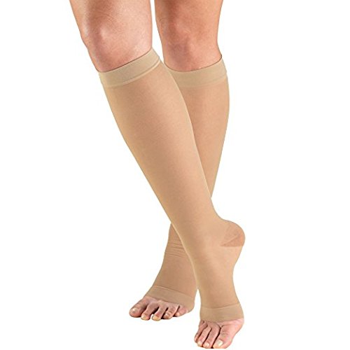 PEDIMEND™ Open-Toe High Compression Socks (Beige) - Provide Enough Support for Your Legs and FEET - Toeless Socks are Perfect for Athletes - for Men and Women Beige - NewNest Australia