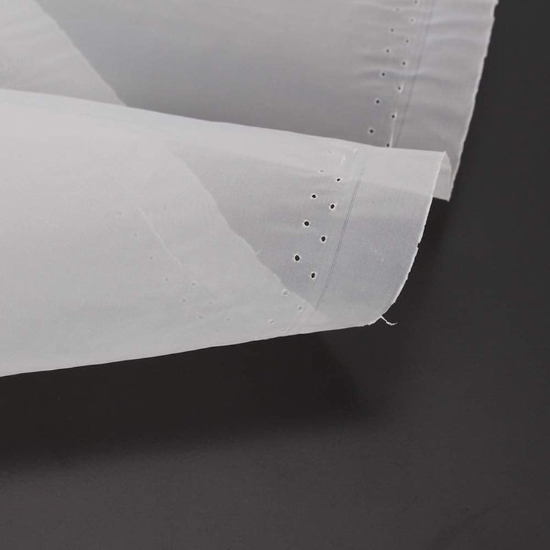 Silk Screen Printing Mesh, 100/110/120/140/160/180/200/250/300Mesh, White Yellow for Screen Printing Machine Equipment Accessories, Filter Painting, Polyester Fabric (100M/40T White) 100M/40T White - NewNest Australia