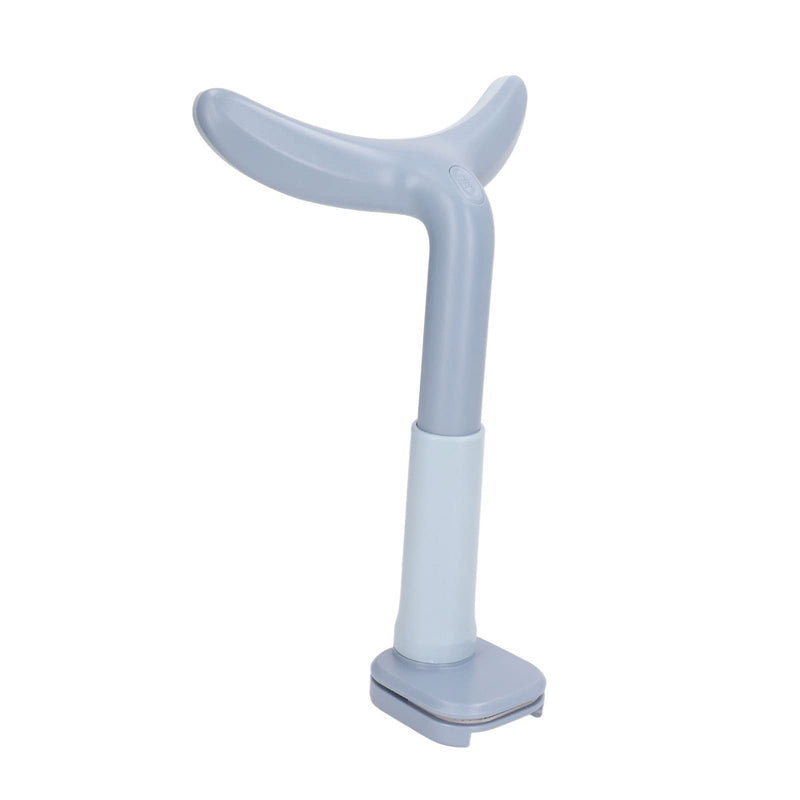 Asixxsix Sitting Posture Corrector, Height Adjustable T-Shaped Child Upper Back Support Students Privacy Screen Desk Posture Corrector Keep Spine Straight (Blue) - NewNest Australia