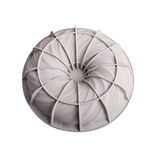 NewNest Australia - Silicone Donut Baking Pan Doughnut Mold Cake Mould for Bakeware Oven 1-Pack 