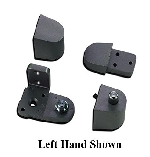 Pittco/PPG Style Aluminum Storefront Door Pivot Hinge Set in Duronotic - Choose Handing (Left Hand) Left Hand - NewNest Australia