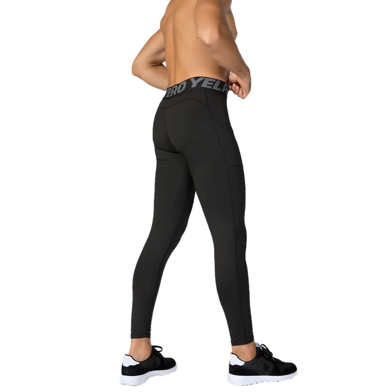 TOPTIE Compression Cool Dry Sports Tights Pants Baselayer Running Yoga Leggings Large White - NewNest Australia