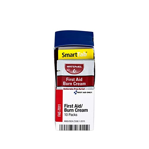 First Aid Only FAE-7011 SmartCompliance Refill Burn Cream, White, 10 Count, 1/32 oz. (.9 g) - NewNest Australia