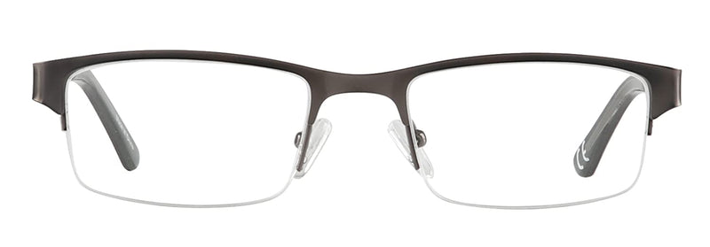 EYECEDAR 5 Pieces Reading Glasses Men Half Frame Rectangle Stainless Steel Material Metal Spring Hinges Included Sun Reading Glasses 1.50 +1.50 5 Colors Mixture - NewNest Australia