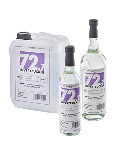 Zw√∂Nitz Brewery Invert Sugar 5L / Liquid Sugar / Invert Sugar Syrup For Making Liqueurs, Baked Goods & Sweets / Liquid Crystal Sugar / Sugar Syrup 5 L (Pack Of 1) - NewNest Australia