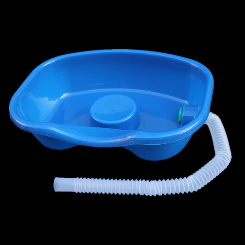 Hemoton Portable Shampoo Tub Sitting Hair Washing Tray Shampoo Bowl Hair Washing Tray Medical Bed Shampoo Basin for Elderly Pregnant Injured Bedridden Handicapped Disabled - NewNest Australia