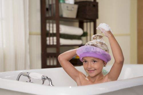 Kair Bath Visor for Babies, Safe Silicone Shower Cap for Kids, Shower Water Guard for Baby Bath and Toddler Bath - Blue - NewNest Australia