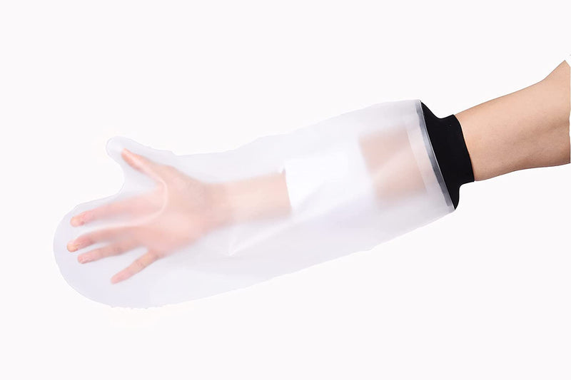 HKF HO KI HO Waterproof Cast Cover Arm,Adult Half Arm Cast Protector Arm Sleeve,Also for Bandages & Wounds,Soft and Reusable Waterproof Protectors Cast & Dressing During Shower & Bath - NewNest Australia