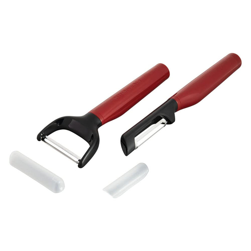 KitchenAid Universal Y and Euro Peeler Set, 2 Piece, Empire Red - NewNest Australia