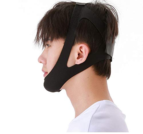 Futheda Anti Snoring Chin Strap Stop Snoring Chin Strap Comfortable Snoring Reduction Relief Better Breath and Sleep Snore Stopper Adjustable Stop Snoring Sleep Aid for Men Women - NewNest Australia