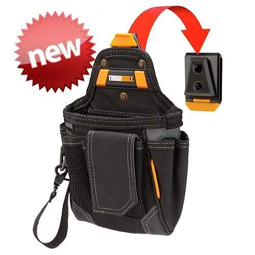 ToughBuilt - Warehouse Tool Pouch | 9 Pockets and Loops, Covered Cell Phone Holder, Tape Measure Clip, Notebook Holster, Premium Multi-Tool Organizer (Patented ClipTech Hub & Belts) - (TB-CT-32-A) - NewNest Australia