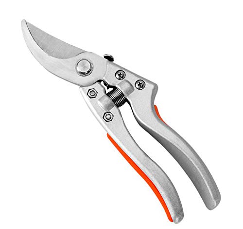 sky-w 8" Bypass Pruner,Hand Pruners, Garden Clippers,Aluminum Alloy Handle(Pack of 1) - NewNest Australia