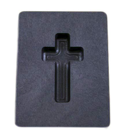 1 oz Custom Cross Gold High Density Graphite Mold Silver Copper 1-7/16" Tall - NewNest Australia