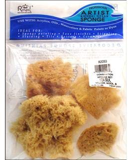 Royal & Langnickel Sea Silk Sponges Pack of 4 - NewNest Australia