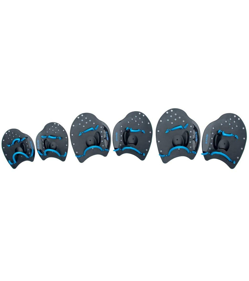 Sporti Power Swim Paddles Black Small - NewNest Australia
