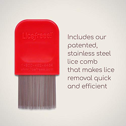 Tec Labs Licefreee Spray Head Lice Spray - Includes Professional Metal Nit and Lice Comb, 6 Fl Oz (Pack of 1) - NewNest Australia