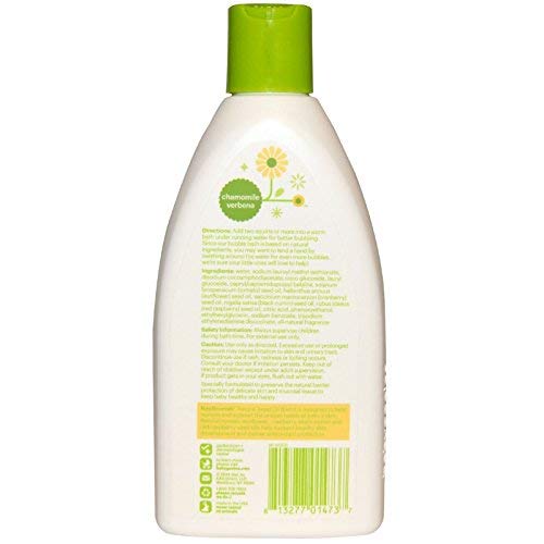 BabyGanics, Bubble Bath, Chamomile Verbena, 9 fl oz (266 ml) - NewNest Australia