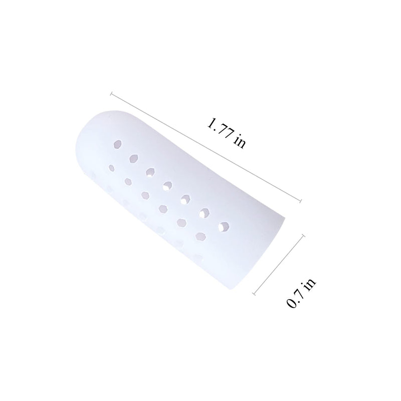 HioIoiH Finger Caps with Hole, Finger Cot Protectors Sleeves, Relief from Pain of Finger Tips Cracked, Arthritis - NewNest Australia