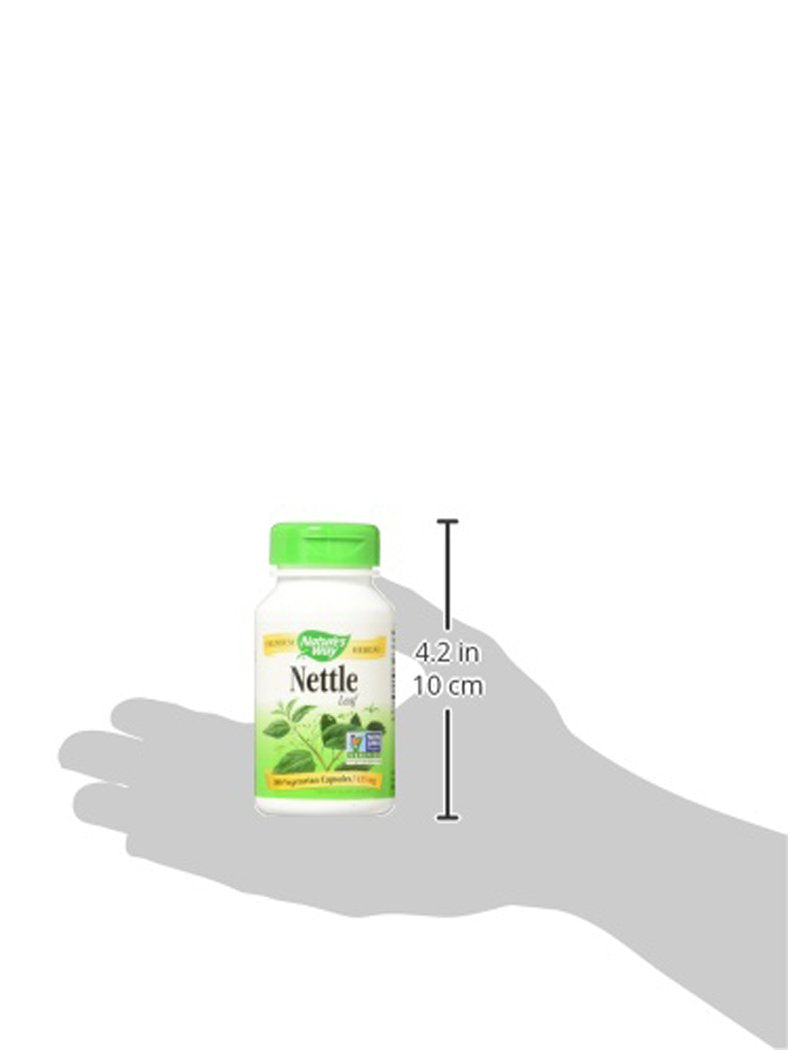 Nature's Way Nettle Leaf, 870 mg per serving, TRU-ID Certified, Non-GMO Project, 100 Capsules - NewNest Australia