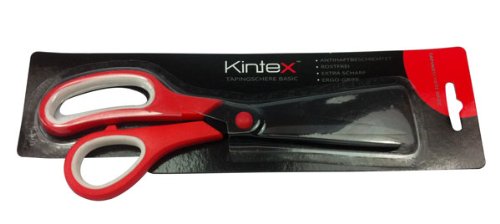 Kintex taping scissors basic, non-stick coated for kinesiology tape, black/red one size - NewNest Australia