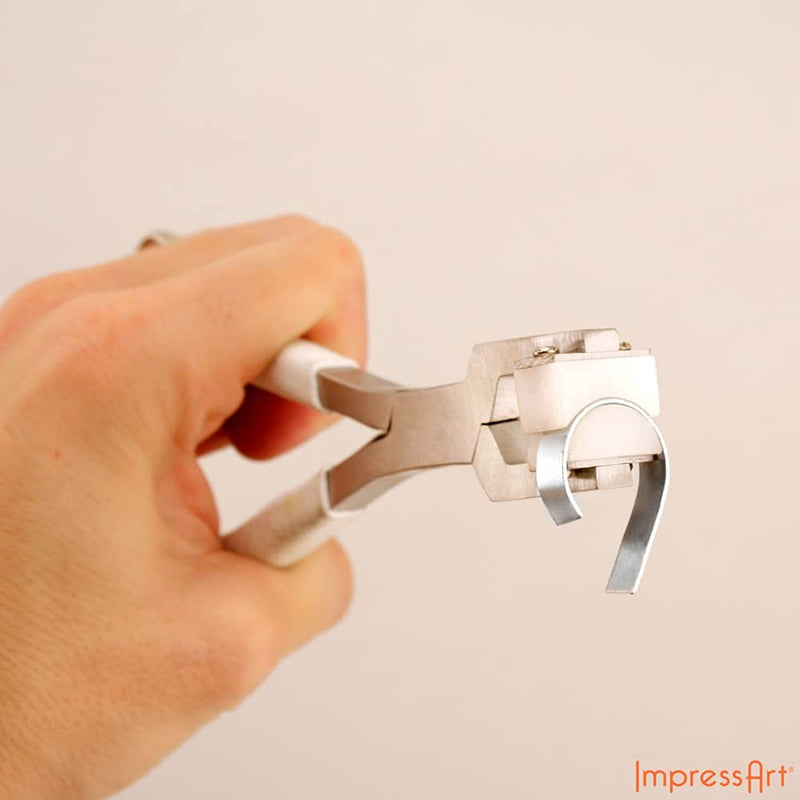 ImpressArt - Ring Making Kit for Jewelry Making, Bending and Wrapping Metal Tool Includes 8 Metal Ring Blanks Ring Bending Kit - NewNest Australia
