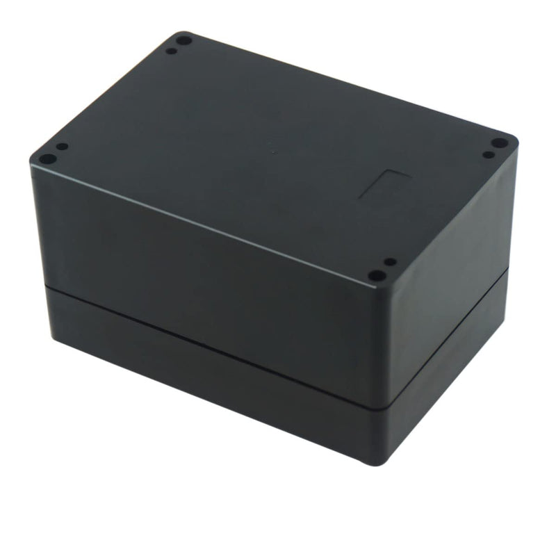 Junction Box, Zulkit Project Box IP65 Waterproof Dustproof ABS Plastic Electrical Boxes Electronic Enclosure Black 6.3 x 4.3 x 3.5 inch(160 x 110 x 90 mm)(Pack of 1) 6.3" x 4.3" x 3.5"(Pack of 1) - NewNest Australia