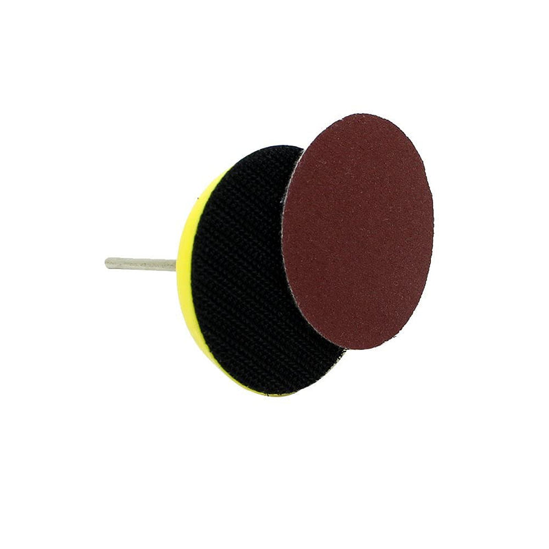 AUTOTOOLHOME 100 Pack 2 inch Sanding Discs Kit with Polishing Pads Plate 40 60 80 100 120 150 180 240 320 400 Grit Sandpapers for Drill Grinder Rotary Tool - NewNest Australia