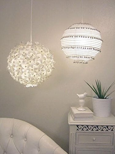 Supla 20 Pack Chinese White Paper Lantern Hanging Paper Lanterns White Round Paper Lanterns 4” 6” 8” 10” 12” White Hanging Lanterns Wedding Party Decorations - NewNest Australia