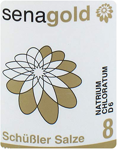 Schüßler Salt No.8 - Sodium chloratum D6-400 tablets, gluten-free - NewNest Australia