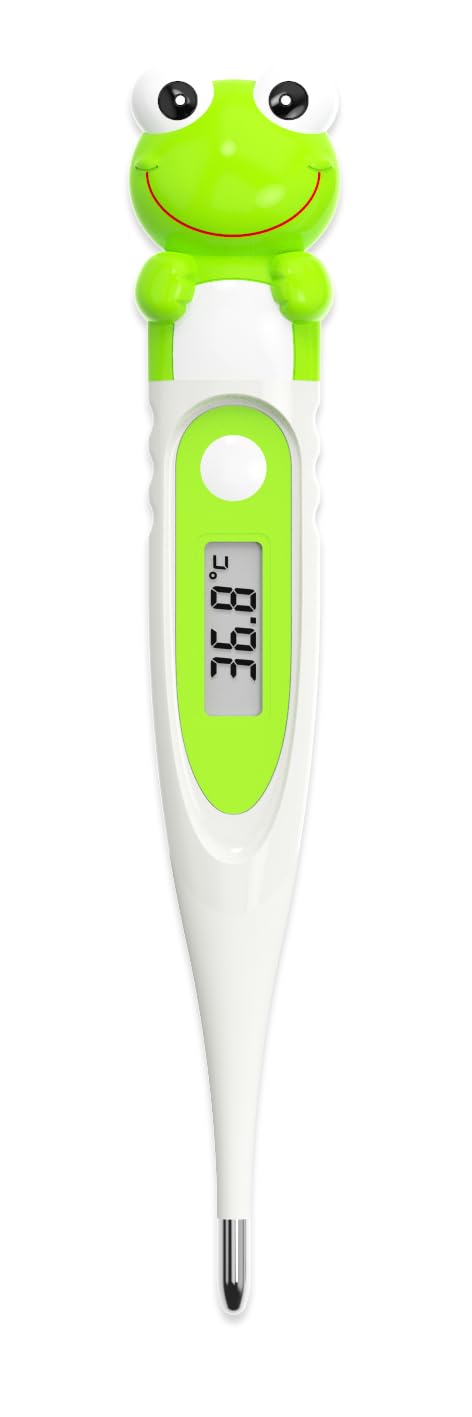 scala Digital clinical thermometer SC 44 flex Speed 10 Sec Frog White Green - NewNest Australia