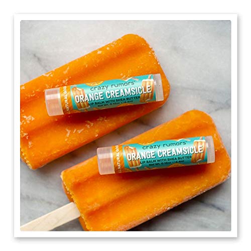 Crazy Rumors Orange Creamsicle Lip Balm 4g, Vegan 100% natural - NewNest Australia