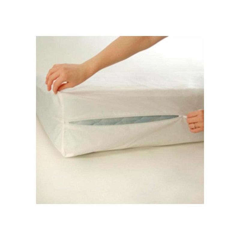 Deluxe Vinyl Zippered Crib Mattress Cover Full Encasement 28" x 52" Standard Size Waterproof - NewNest Australia