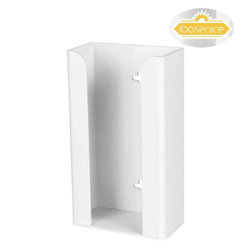 ibasenice Glove Distributor Wall-mounted - Disposable Glove Storage Box/Transparent Wall Mount Distributor Monitoring Box/Disposable Glove Box Distributor/Toilet Paper Dispenser - NewNest Australia
