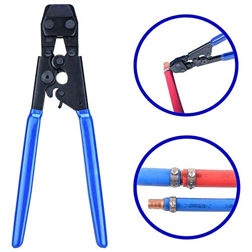 JWGJW Pex Cinch Clamp Fastening Tool From 3/8" To 1",Pex Cinch Crimping Tool Crimper For Stainless Steel Clamps (001) - NewNest Australia