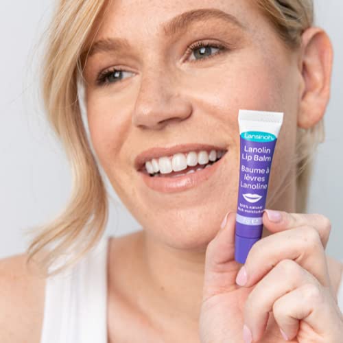 Lansinoh Lanolin Lip Balm - Soothes and Protects Dry & Cracked Lips - Actively Moisturises 7g - NewNest Australia