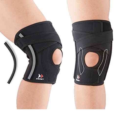 Zamst Ek-5 Adjustable Knee Brace - Medial & Lateral Stabilization - Compression Knee Support Men - Knee Brace Women'S Bandage Knee - Open Design For More Mobility Ideal For Sports - NewNest Australia