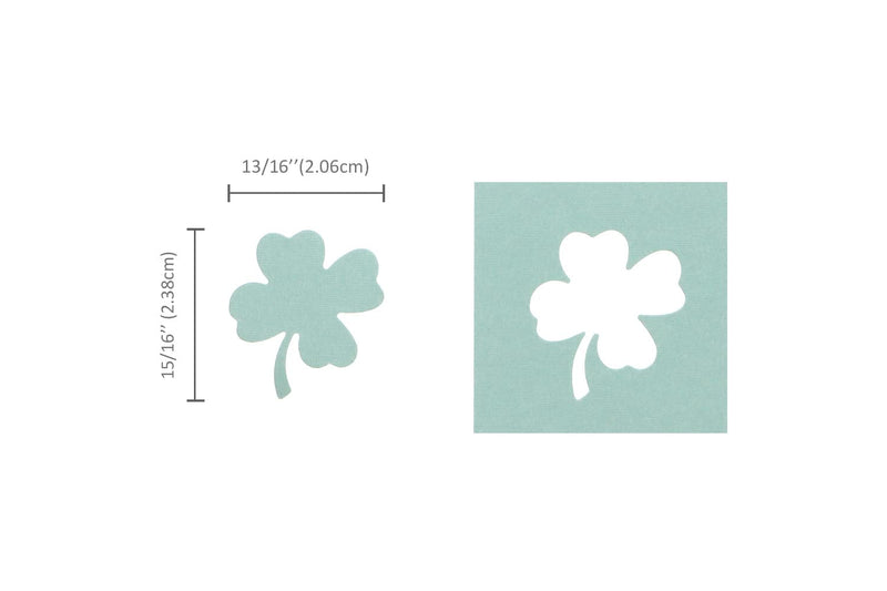 Bira Craft 1 inch Shamrock 2 Lever Action Craft Punch, St. Patrick’s Day Punch for Paper Crafting Scrapbooking - NewNest Australia