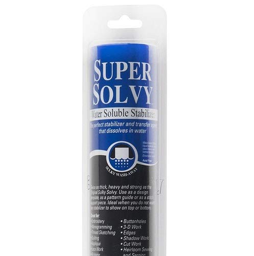 Sulky Super Solvy Water Soluble Roll stabilizer, x 9 yd, 12" x9yd - NewNest Australia