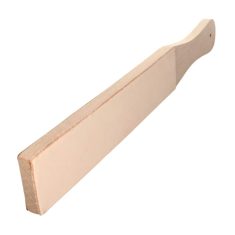 Utoolmart Wooden Handle Leather Sharpening Strop Handmade Razors Polishing Board Big for Home Tools 1 Pcs - NewNest Australia