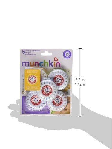 Munchkin Arm & Hammer Nursery Fresheners, Assorted Scents of Lavender or Citrus, 10 Count 10 Count (Pack of 1) - NewNest Australia