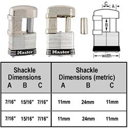 Master Lock - 2 Keyed Alike Trailer & Multi Purpose Padlocks, #37KA-2 2 Pack - NewNest Australia