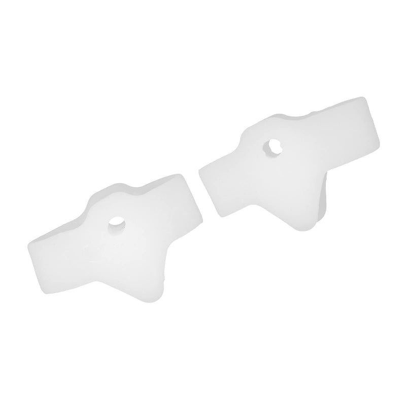 Silicone Toe Separator Made Of Soft Gel For Hallux Valgus Therapy, Prevention Of Pain And Relaxation Of The Feet, Two Toes, Bunion Correction For Bunion And Overlap Toe (White) - NewNest Australia
