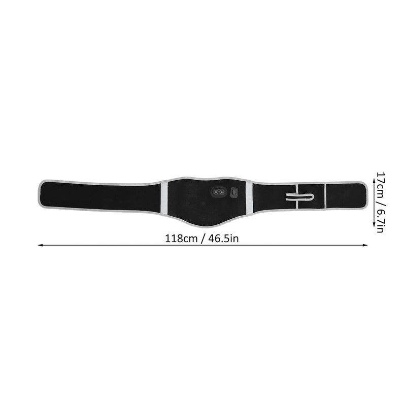 Heated Back Belt Support, Adjustable Heating, Vibration Massage, Back Support, Lower Back Heating, Massage Cushion, Lumbar Spine, Abdominal Pain, Heating, Waist Belt, Adjustable, One Size - NewNest Australia