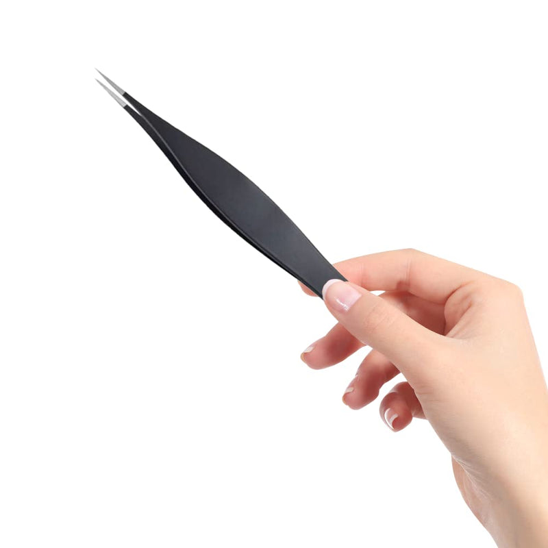Tweezers, pointed tweezers, stainless steel tweezers, multifunctional tweezers, eyebrow removal tweezers, stainless steel tip blackhead remover - NewNest Australia