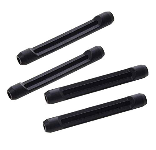 DNHCLL 5 Pairs Black Soft Silicone Eyeglass Ear Cushions Temple Tips Eyeglass Pads Anti Slip Glasses Ear Hook Comfort Sport Ear Grips,Eyeglasses Leg Antiskid Cover for Reading Glasses, Sunglasses - NewNest Australia