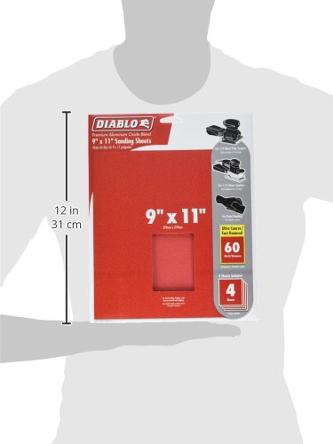 DIABLO 9X11IN SHEET 60G 4PK - NewNest Australia